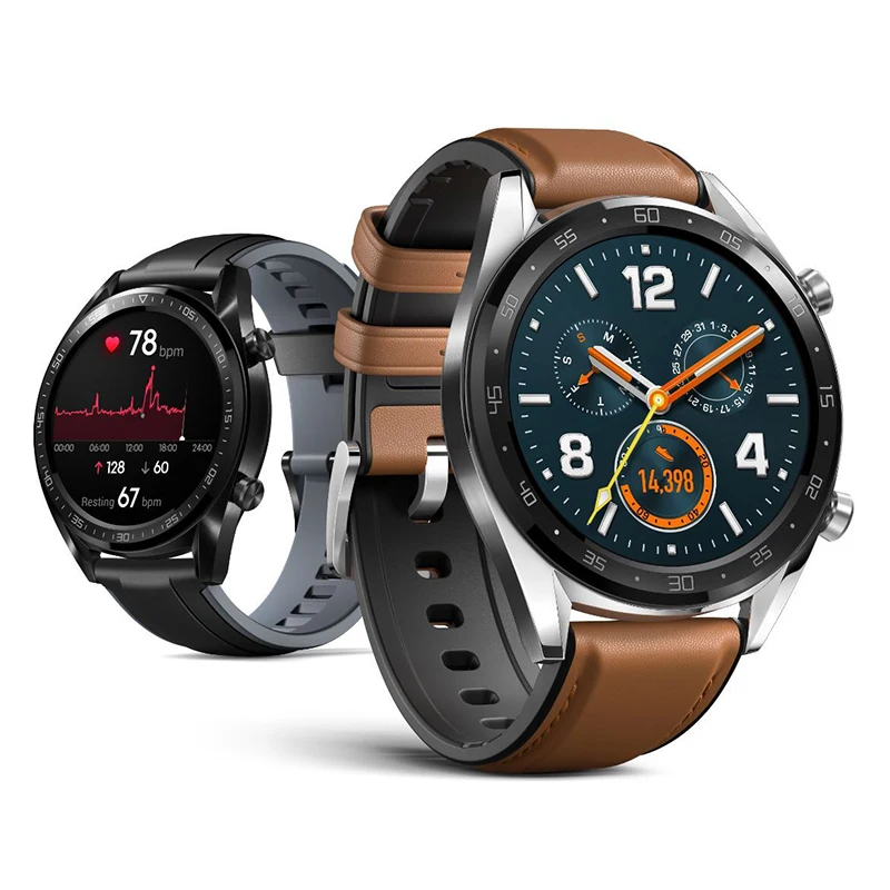 Ремешок для часов Huawei Watch GT 2 46 мм силиконовый браслет из натуральной кожи huawei Honor