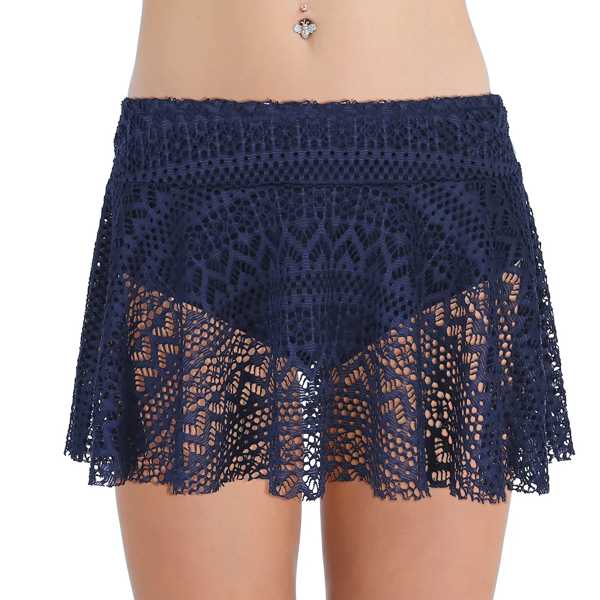 MSemis одежда для плавания женская юбка Пляжная девочек купальное платье со