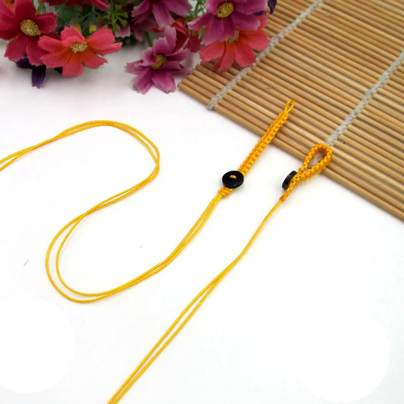 1 шт. модный красный веревочный черный браслет на пуговицах ручной работы для