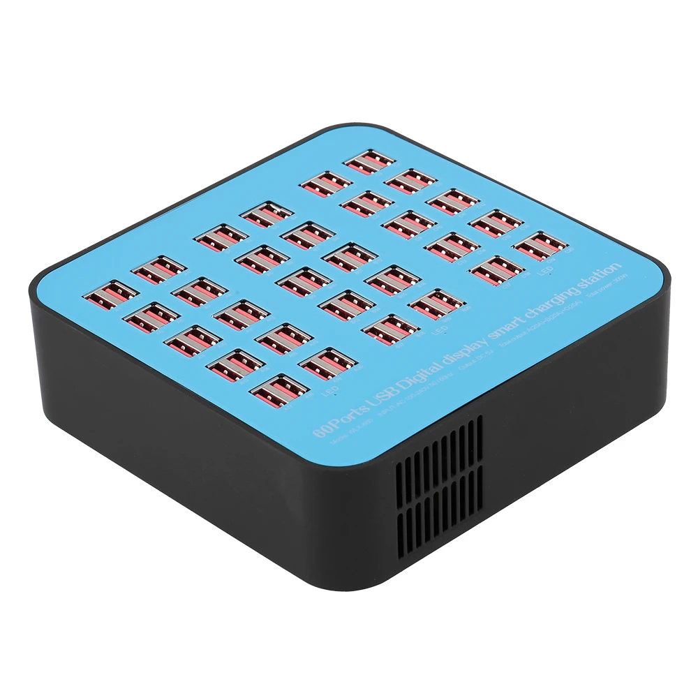 USB зарядная док станция с 60 портами|USB-хабы| |