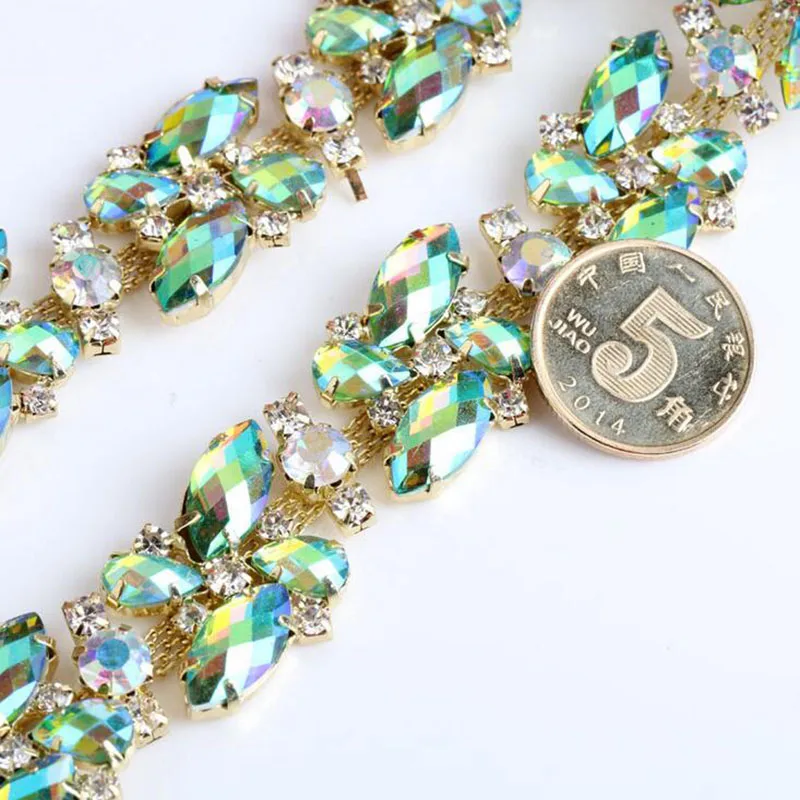 1 ярд стразами отделка цепь из страз сделай сам декоративная со шитье аппликации |