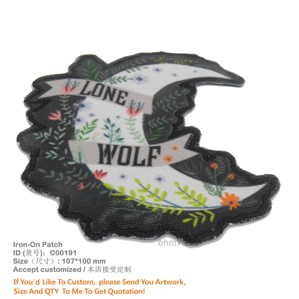 PRINT Patch of Iron on Clothing Parches Ropa Bordados Embroidered Eco-friendly Handmade 3d Appliqued Lion 15077 Patches | Дом и сад