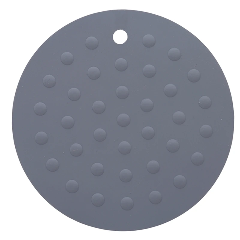 2 вида цветов бытовой круглый толстый силиконовый горшок изоляционный коврик для