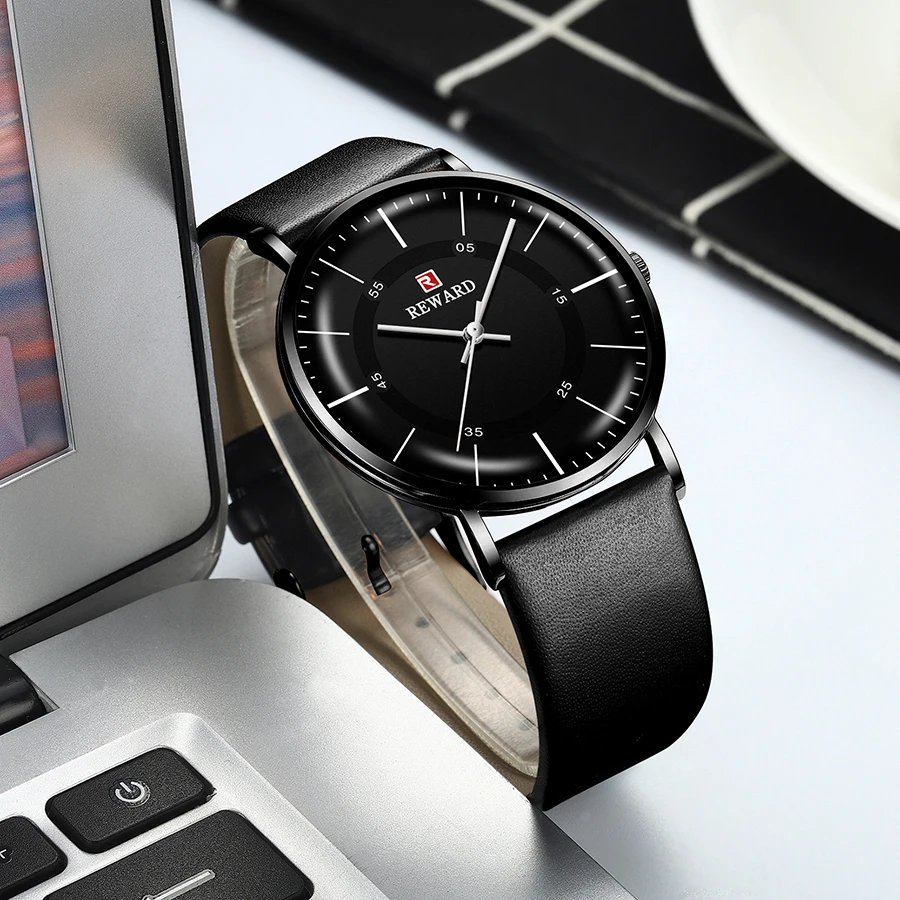 REWARD Military Mens Watches Top Brand Luxury Quartz Watch Men Casual Slim Waterproof Sport Wristwatch Fashion Relogio Masculino