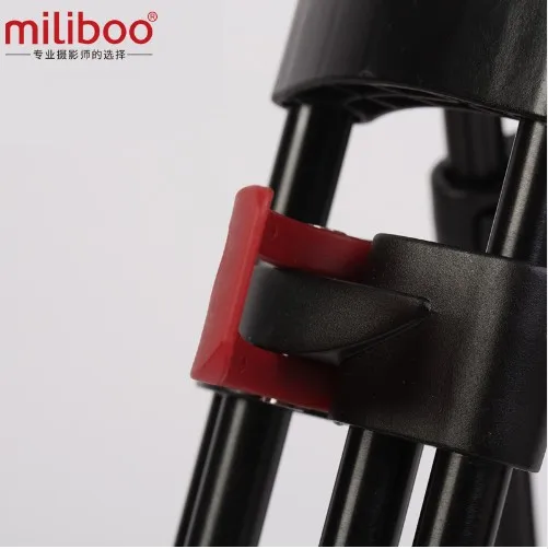 Miliboo MTT602A Профессиональный портативный алюминиевый штатив для видеокамеры/Поддержка DSLR видео штатив 7" Максимальная высота