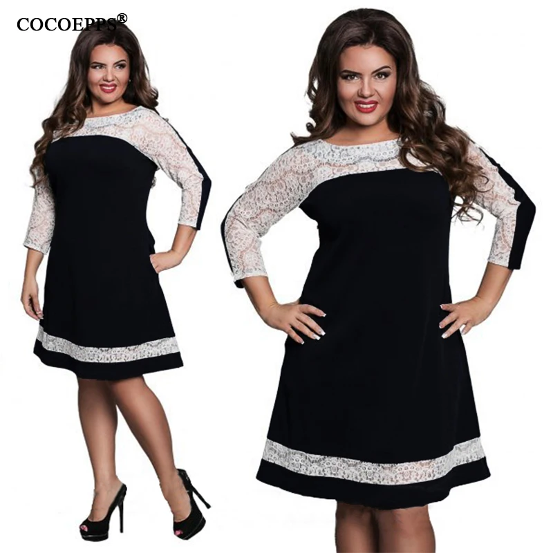 2018 летнее модное женское платье размера плюс элегантное сексуальное офисное