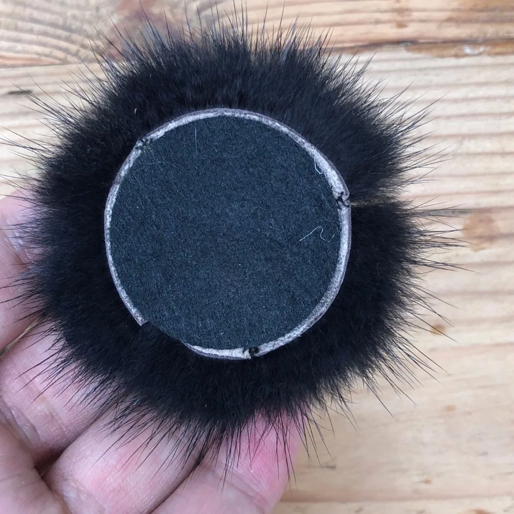 Модный новый стиль ручная работа жемчужный патч норковые волосы кисточка ткань