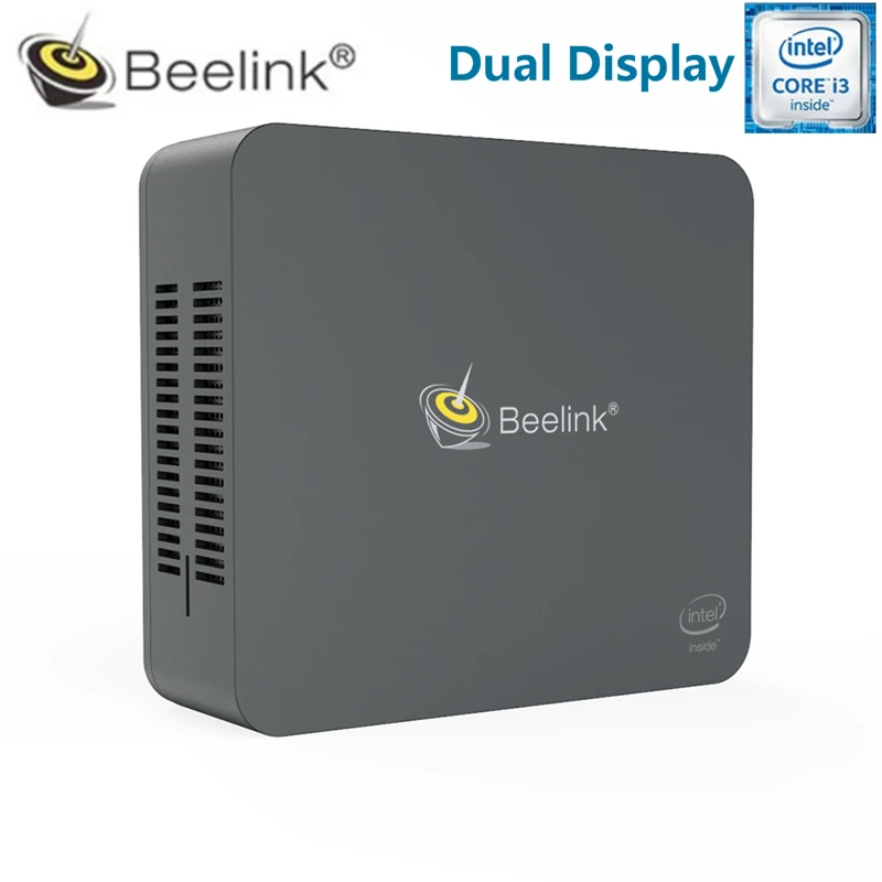 Beelink U55 Мини ПК Intel Core I3-5005U HD graphics 5500 телеприставка 8 Гб 128 ГБ/256 ГБ/512 ГБ SSD 1000 Мбит/с BT4.0 двойной WiFi ТВ приставка