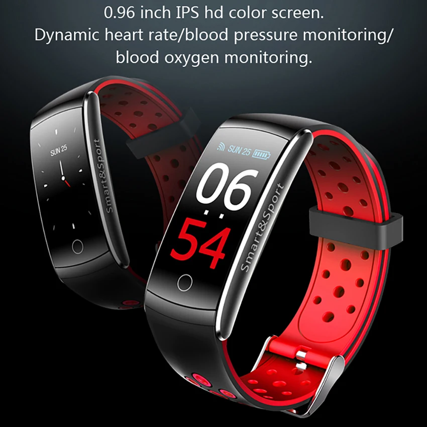 Q8S Smart Bracelet Heart Rate Monitor Waterproof Fitness Tracker Bluetooth Watch Band Q8 For Android IOS women men Wristband | Электроника