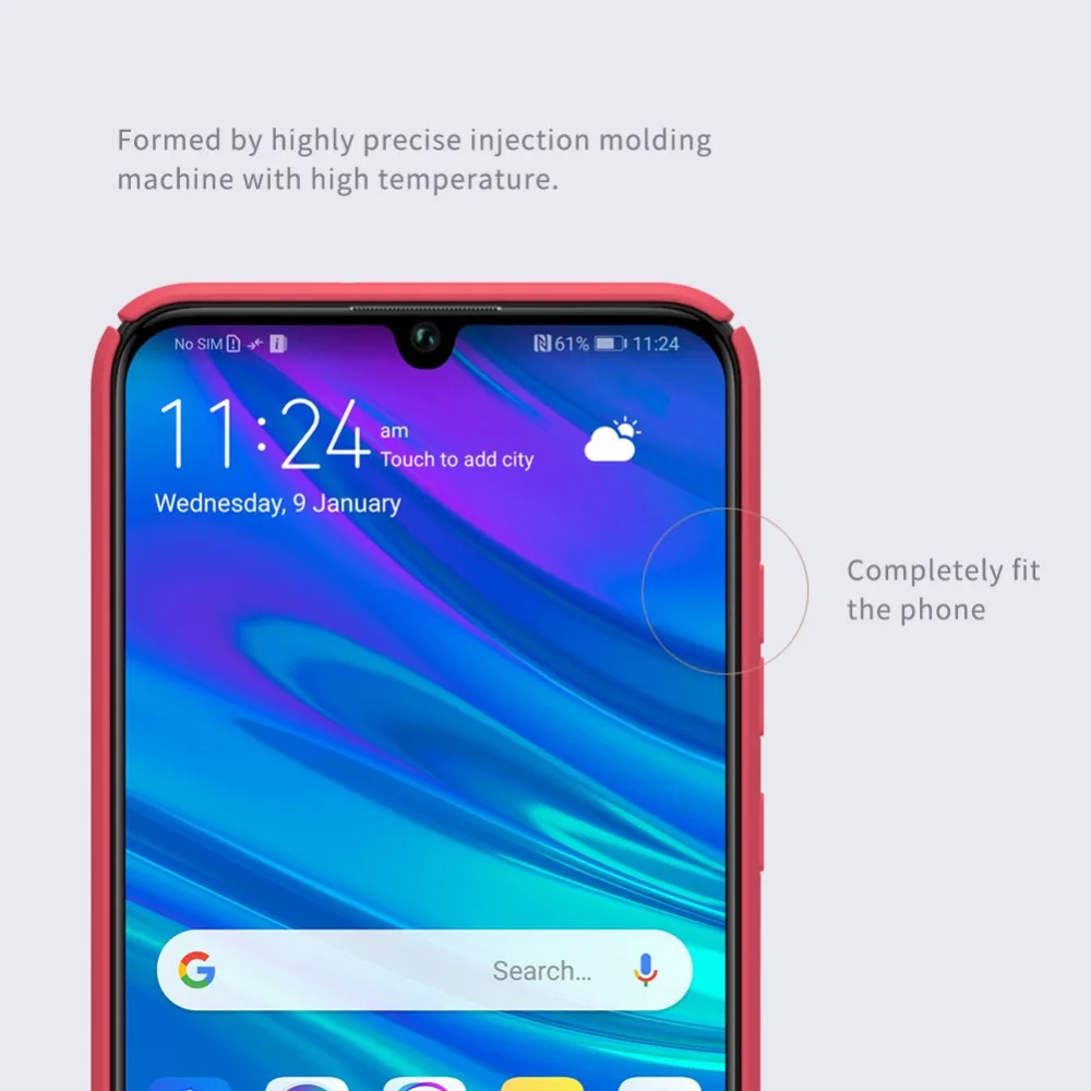 Huawei P Smart чехол Nillkin супер матовый защитный жесткий чехол для телефона для huawei P Smart Nilkin матовый чехол
