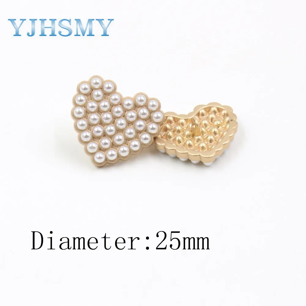 YJHSMY A-19512-471 10 шт./лот 22/25 мм высококачественные металлические пуговицы с