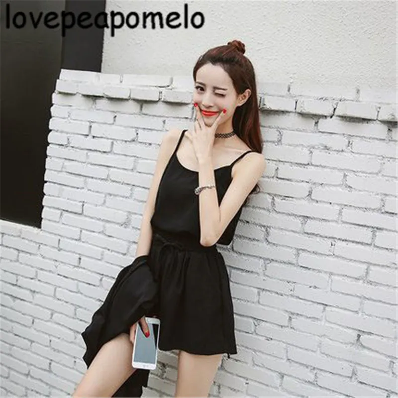 2018 spring and summer women's short-sleeved long-sleeved cardigan sling wide leg pants loose large size fashion suit 5XL D202 |