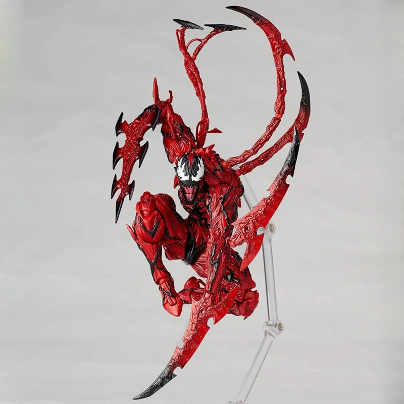 18 см два стиля Удивительный Человек паук Carnage Venom ПВХ фигурка Коллекционная