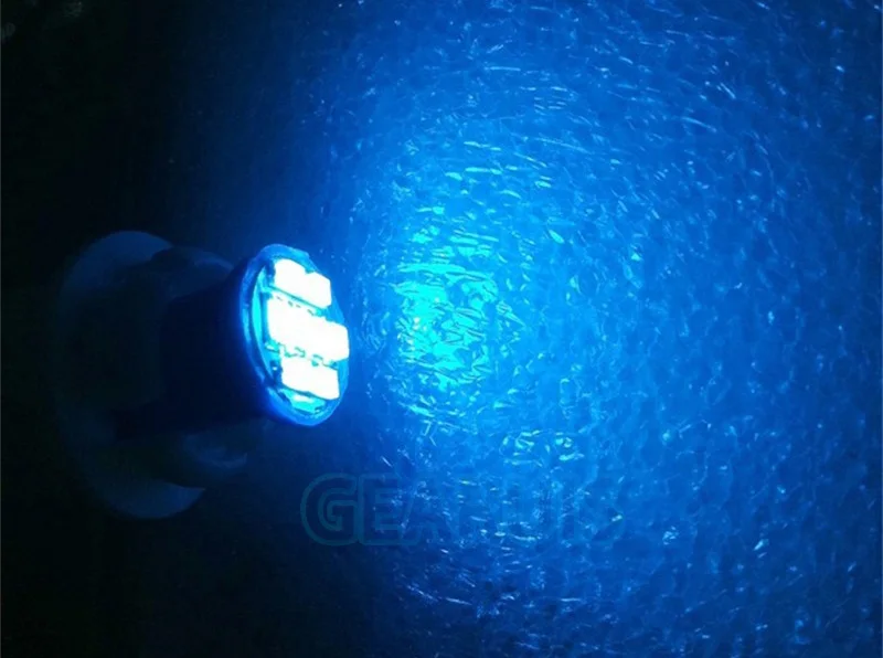 50 шт. Автомобильные светодиодные лампы 24 В T10 8 smd LED s 8SMD светодиодный 194 168 192 W5W 3020