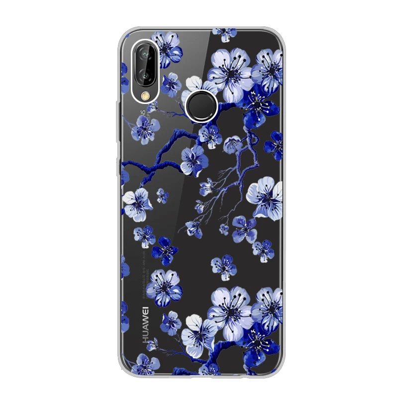 Чехол для Huawei P20 Lite 5 84 дюйма Мягкий Силиконовый ТПУ симпатичный чехол защитный