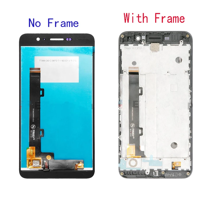 5,0 ''с рамкой дисплей для Huawei Honor 4C Pro TIT-L01 ЖК-дисплей сенсорный экран дигитайзер сборка Замена+ рамка+ Инструменты