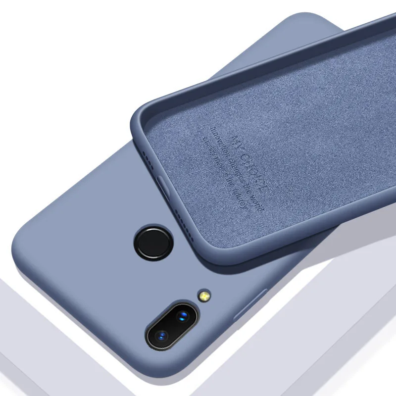 Жидкий силиконовый чехол для телефона Xiaomi Redmi Note 7 Обложка Чехлы для Xiomi Redmi 7A Xaomi Redme Note7 7 A A7 задняя оболочка