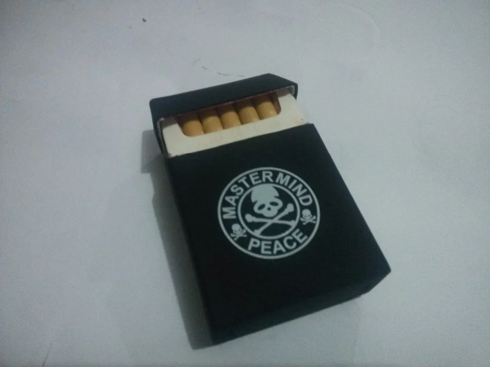 Очаровательный мужской деловой силиконовый чехол для сигарет с мультяшным