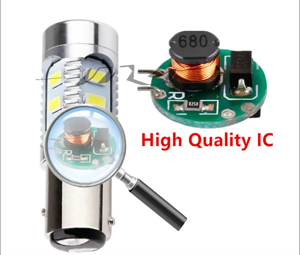 1157 12 5630 SMD BAY15D светодиодная лампа высокой мощности 21/5 Вт светодиодные
