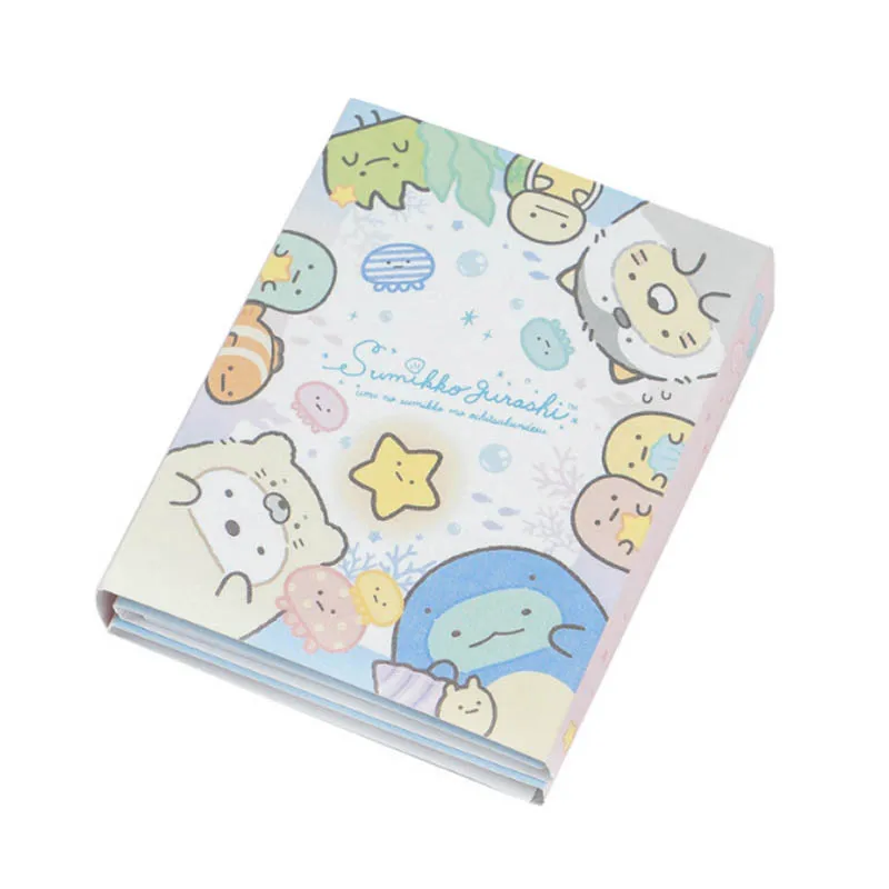 1PC Cute Corner Bio Six Fold Notebook N Times Note Pad Student Gift Stationery Notes Stickers Office&ampSchool Supplies Wholesale |