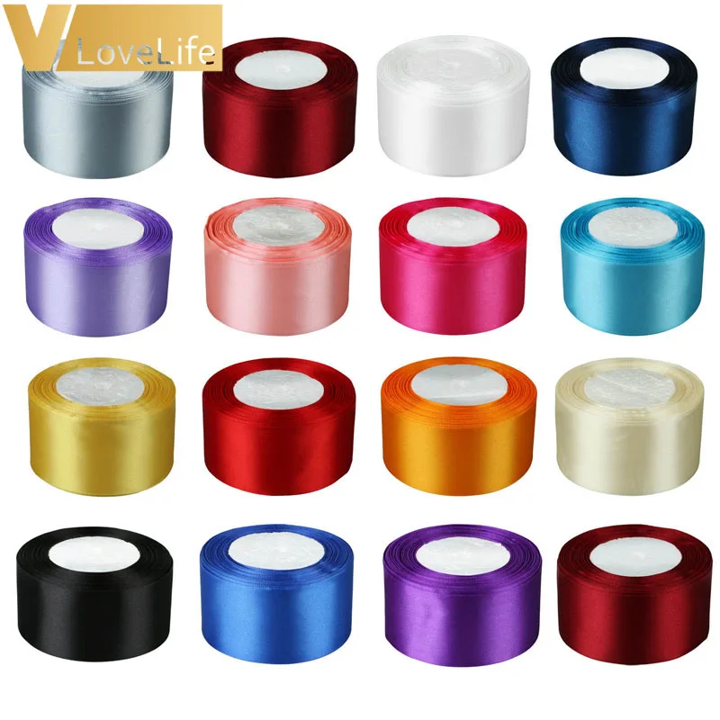 25 ярдов/рулон атласная лента 50 мм| |