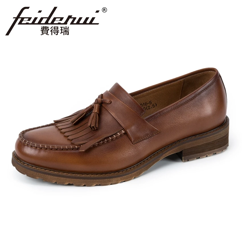 Винтажные мужские мокасины с увеличением роста британские дизайнерские туфли