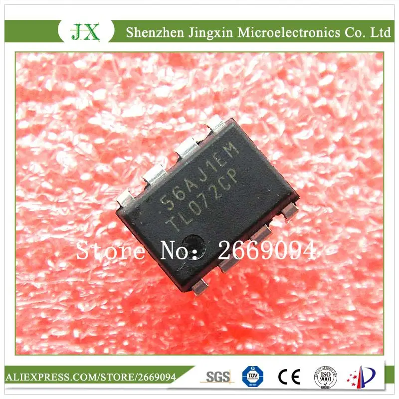 

100 шт. TL072CP DIP8 TL072 DIP новый и оригинальный IC