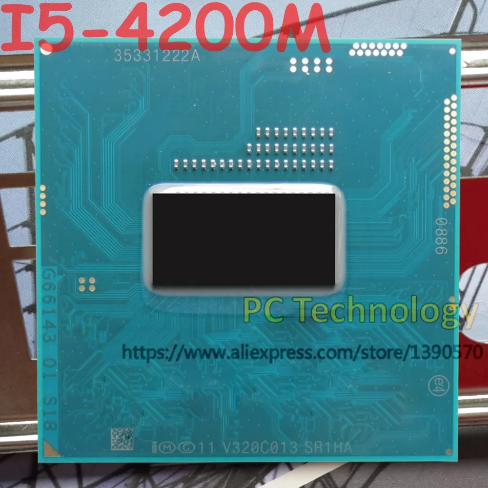 Оригинальный процессор Intel Core SR1HA I5 4200M FCPGA946 2 50 ГГц 3 10 м двухъядерный бесплатная