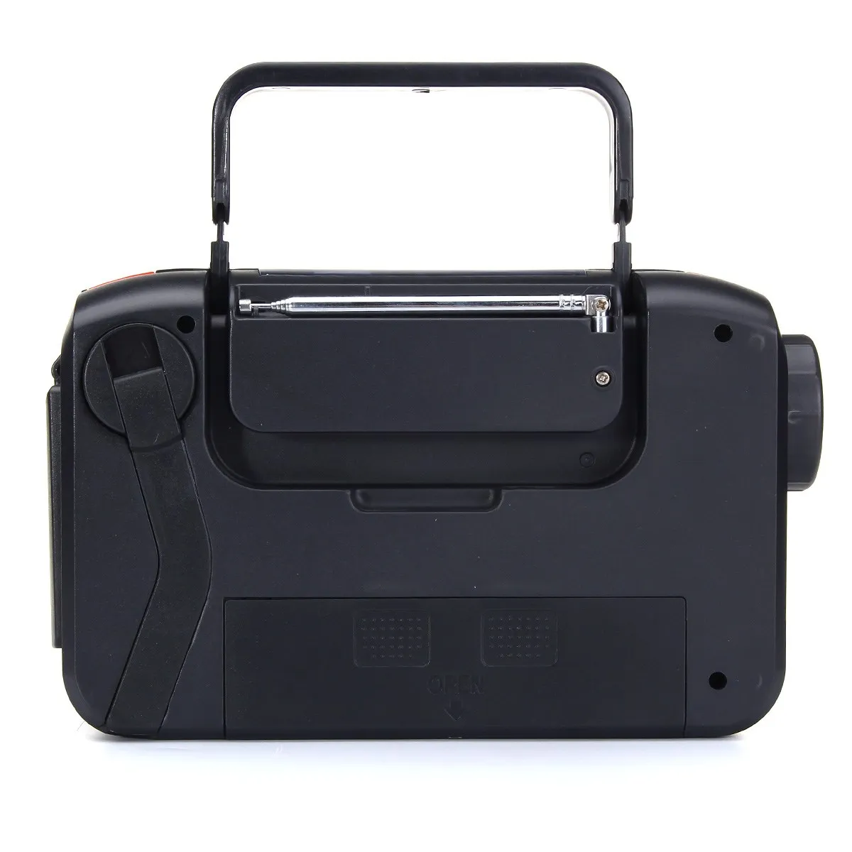 Портативный уличный bluetooth радиоприемник LEORY ручной на солнечной батарее для