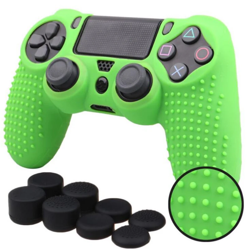 Игровой контроллер с шипами кожа Премиум Защитный Противоскользящий мягкий