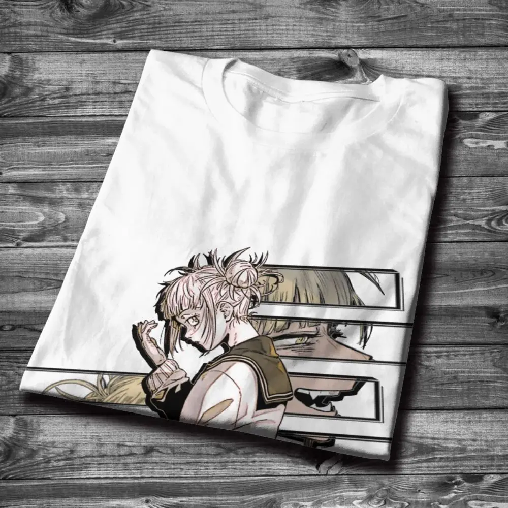 Футболка для девочек из аниме Waifu Himiko Toga Sugo Boku No Hero Мужская футболка с рисунком на