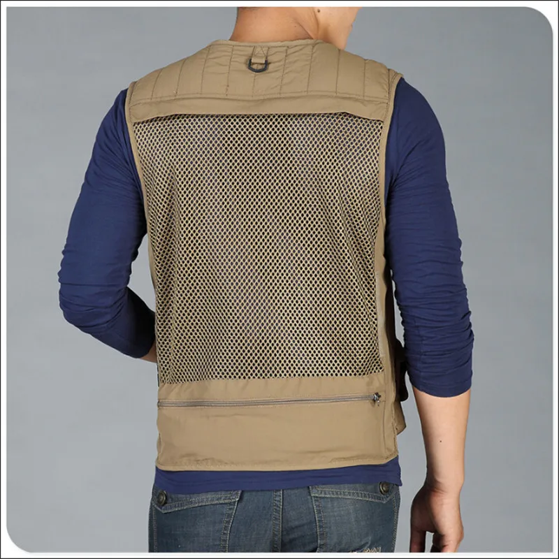 Жилетка мужская похожая на пояс Повседневный хлопковый жилет со множеством