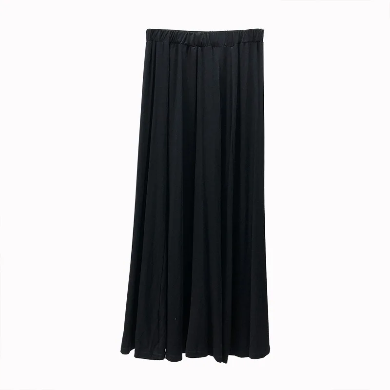 2020 Summer New Arrival Women Skirt Cotton Polyester Loose Slim Collage Stitch Solid Color Long Free Shipping | Женская одежда