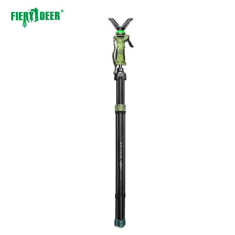 FieryDeer DX-004 155cm tripod quick hunting stick shooting outdoor sports | Walking Sticks