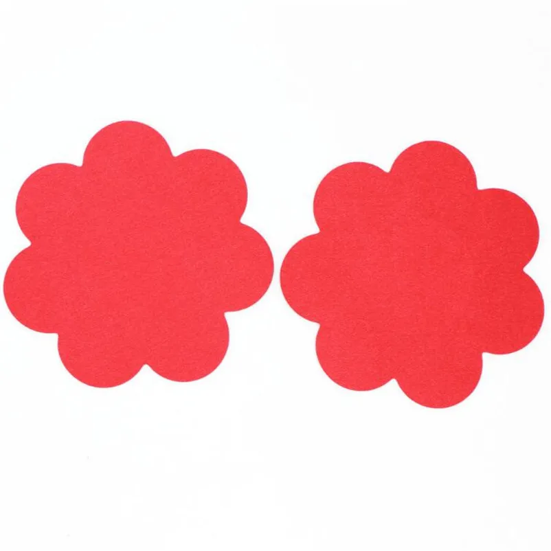 Женские одноразовые чехлы для сосков 50 пар/(100 шт.)/партия в форме сливы свадебного