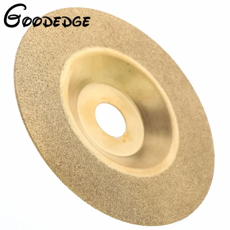 100 мм золото алмаз Титан шлифовальный круг для полировки дисковые колодки станок