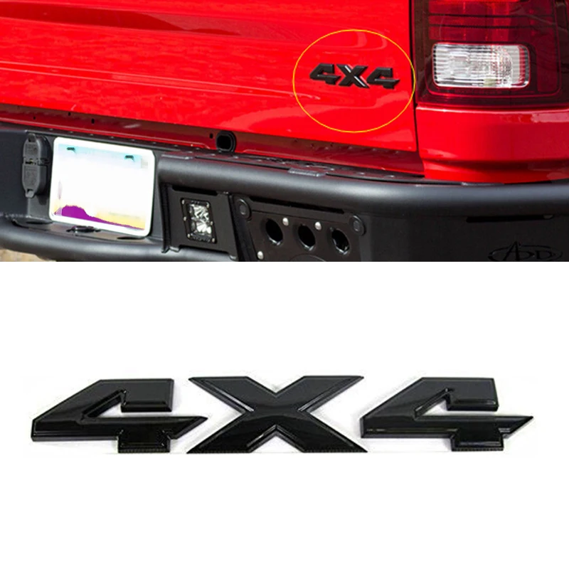 Черная часть практичная для Dodge Ram 1500 4X4 Mopar задняя наклейка с именной табличкой