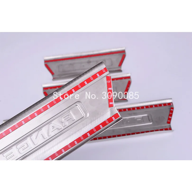 4 шт./компл. порог двери из нержавеющей стали накладки для Land Rover Range Sport 2014 2016