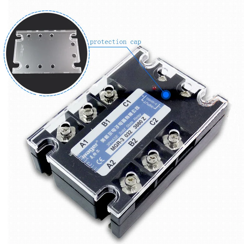 Бесплатная доставка 1 шт. высокое качество 80A Mager SSR MGR-3 032 3880Z DC-AC трехфазное