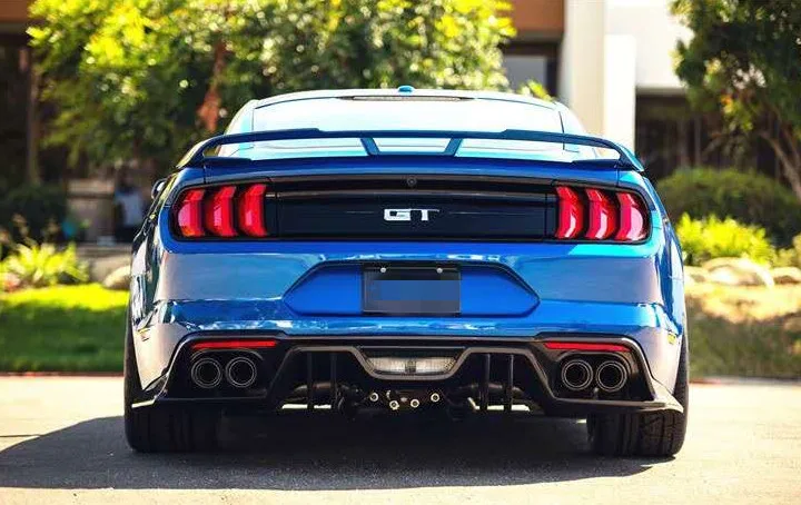 

for ford mustang spoiler GT style High quality ABS material rear wing trunk spoiler 2015 2016 2017 2018 2019 Primer or paint