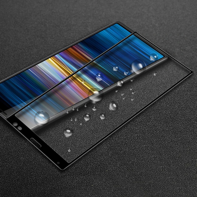 9H HD полное покрытие закаленное стекло для sony Xperia 10 Plus защита экрана защитное стекло на Xperia 10 10plus Xperia10 пленка