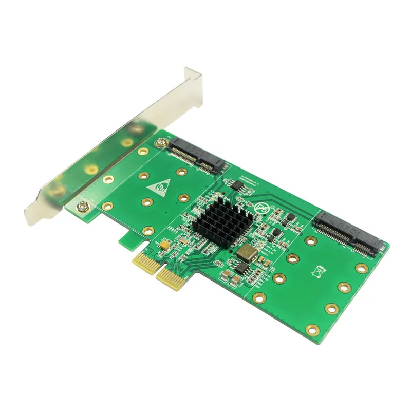 4 порта mSATA Raid Card конвертер SSD адаптер PCI Express X2 контроллер 6 ГБ/сек. RAID0 1 10|raid card|msata