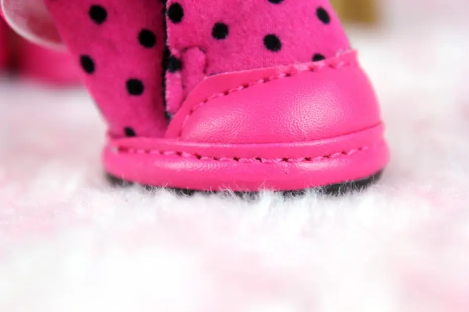 Ботинки для собак Зимняя обувь домашних животных с длинными рукавами Дышащая