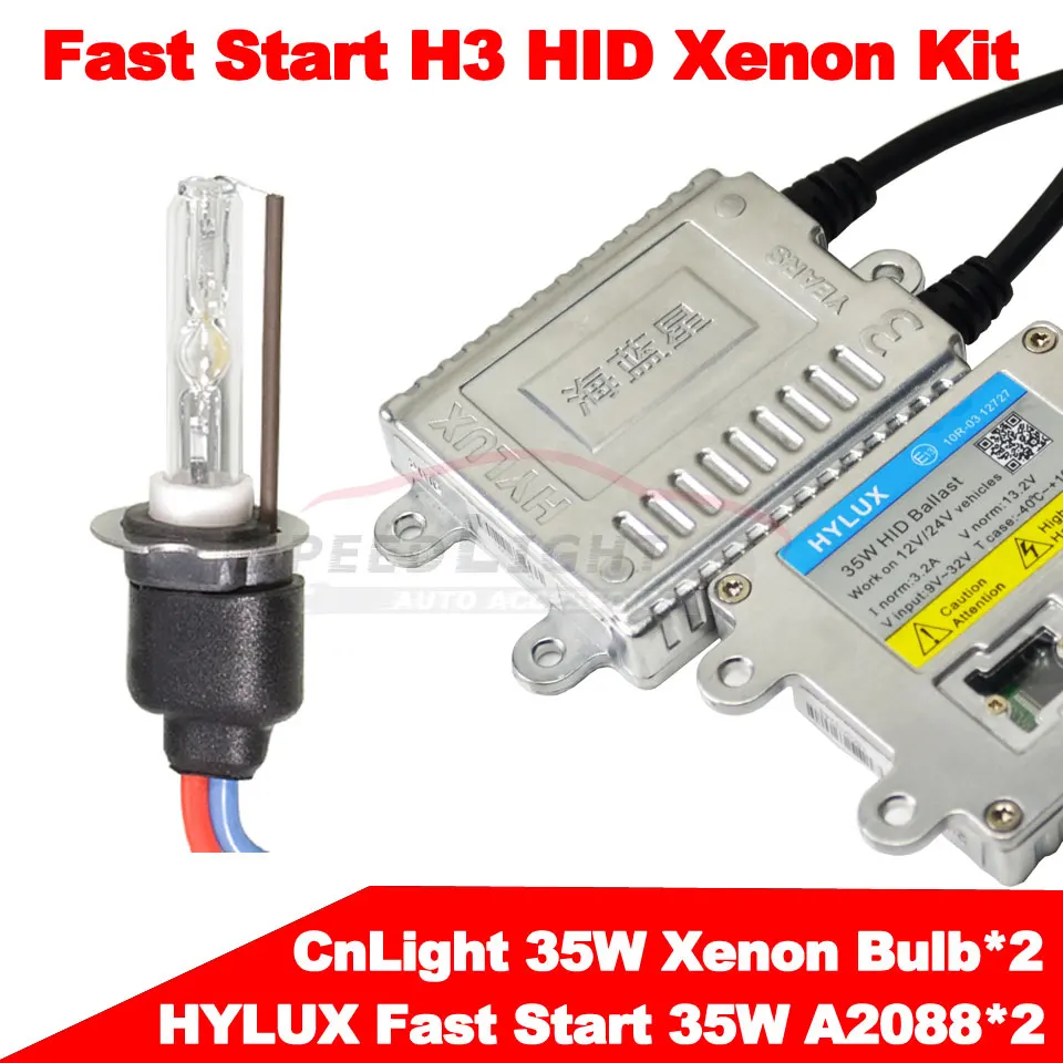 DMEX 12 В 24 в 35 Вт AC Быстрый старт D2H HID комплект ксенон Комплект 4300K 5000K 6000K 8000K с