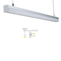 20 x 1m setslot anodized silver u shape led channel and linear aluminium led housings for wall mounting or ceiling lamps