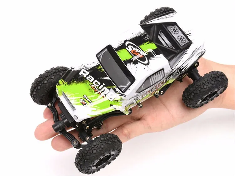WLToys 24438 1:24 RC гоночный автомобиль масштаб 4WD Рок Гусеничный RC автомобиль внедорожный пульт дистанционного управления детские игрушки
