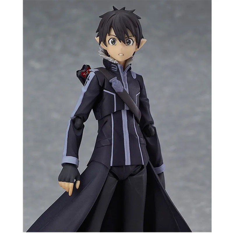 Japan Anime Sword Art Online Figma 289 Kirito Figures Toys Action Figure 14CM PVC Model Toy Doll with Box Kids Gift | Игрушки и хобби