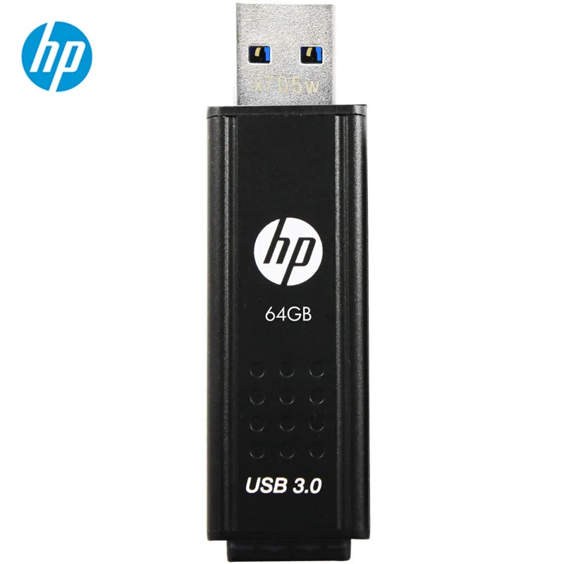 Hp USB 3,0 32 ГБ флеш-накопитель карта памяти 16 Гб 64 Гб 128 ГБ 256 ГБ X 705 Вт металлический флеш-накопитель 64 ГБ с бесплатной доставкой