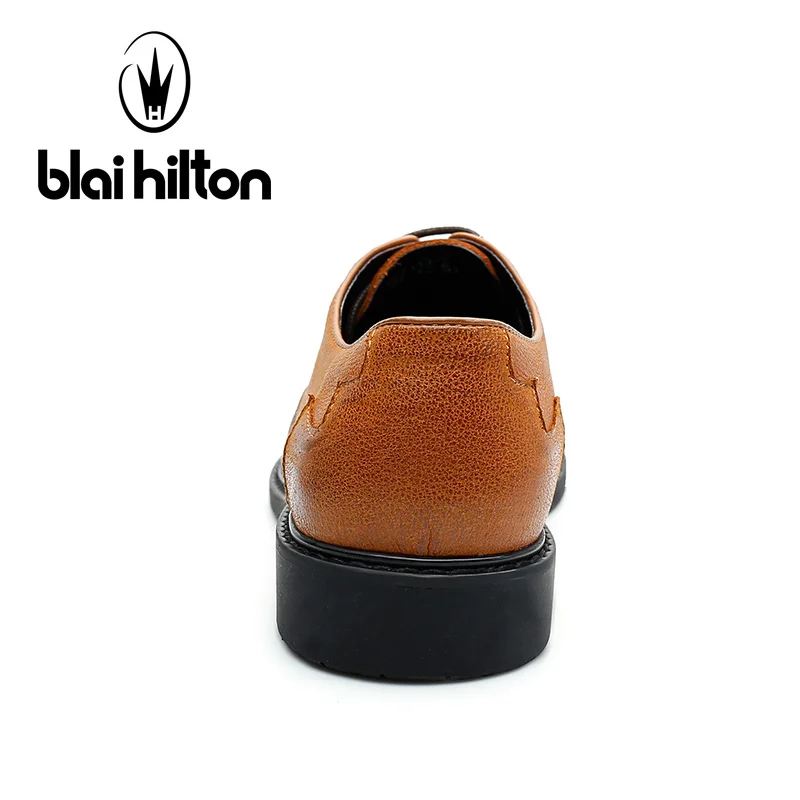 Blai Hilton 2017 Fashion men shoes Genuine Leather Breathable/Comfortable Business Men's Casual Shoes | Обувь