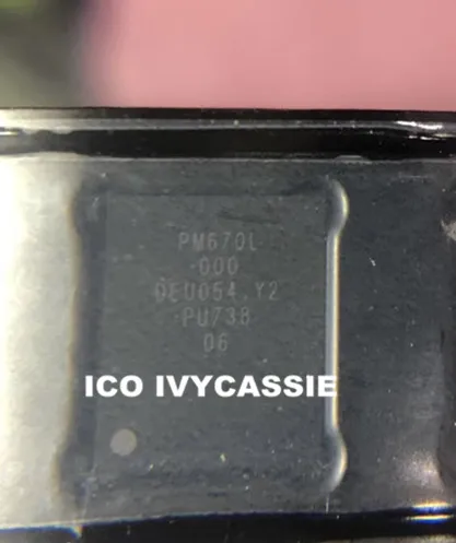 Чип питания PM670 000 001 PM670A PM670L 01 PMD9607 чип IC штыри для реболлинга трафарета PM BGA
